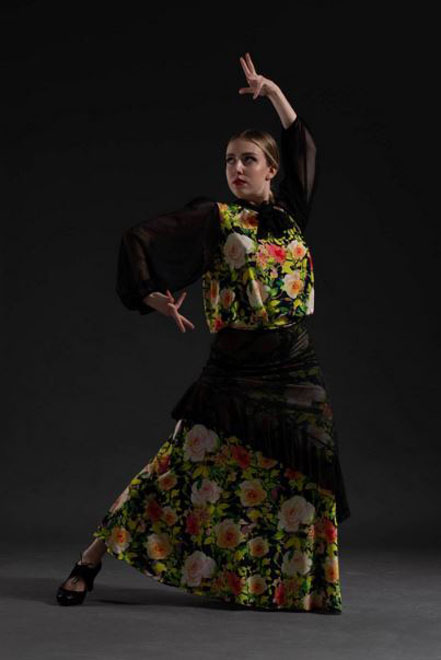Falda de Flamenco Carmela. Davedans