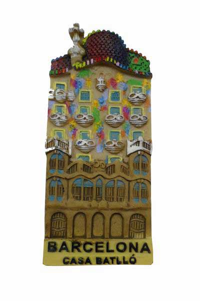 Magnet. Complete Facade “Casa Batlló” 3D