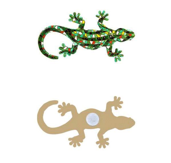 Salamander mosaïc magnet. Barcino. Ref. 43793. 10cm