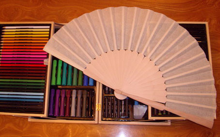 Plain fan for craft