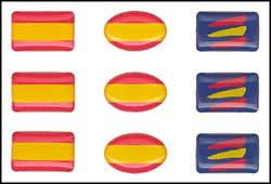 Spanish flag for mobile - Stickers