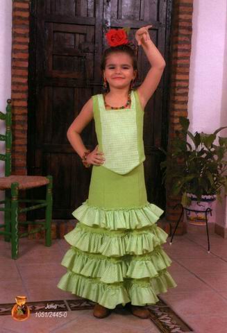 Rociera costume for children mod. Julia