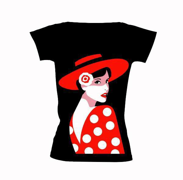 Camiseta Flamenca Carmen
