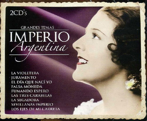 CD2枚組み　Imperio Argentina. Grandes Temas