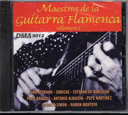 CD　Maestros de la Guitarra Flamenca - ボリューム1