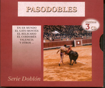 3枚組みCD　『Pasodobles Toreros』