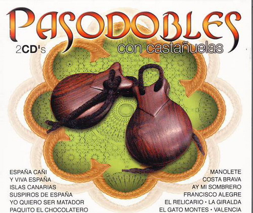 CD2枚組み　Pasodobles con castanuelas