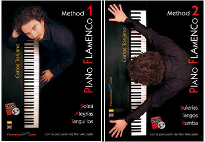 Flamenco Piano method by Carlos Torijano (Pack Volume 1 and 2)