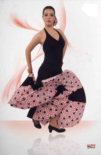 Falda para Baile Flamenco Happy Dance Ref.145PS13PS126