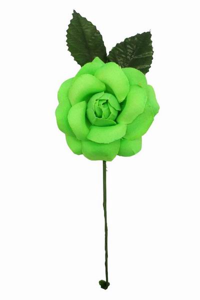 Pistachio Flamenca Flower For Little Girl. 7cm.