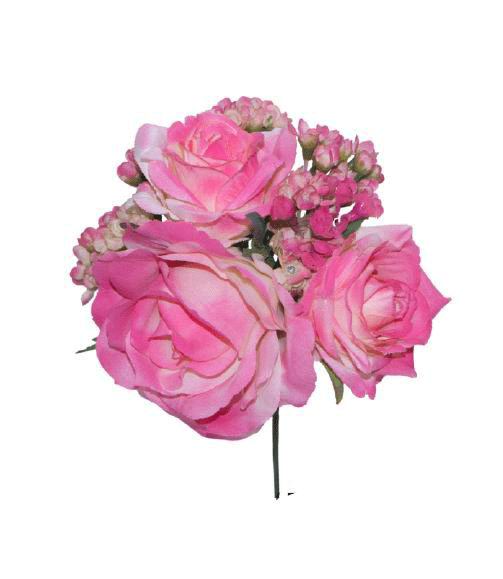 Bouquet de fleurs pour Robe Flamenco Ref. 51E. 16cm