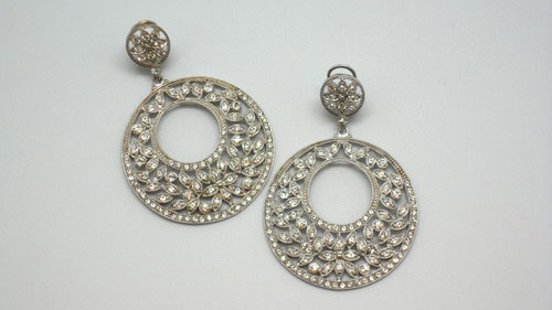 Earrings made out of Silver with Stones - Ref.4835