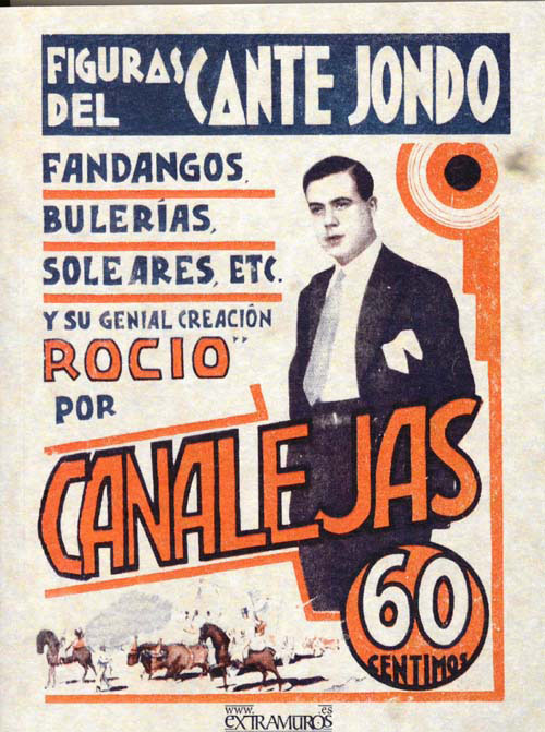 Figures of  Cante Jondo- Juan Pérez Sánchez ''Canalejas''