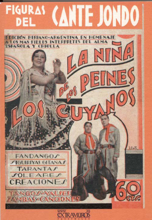 復刻版書籍　Figuras del Cante Jondo. La Niña de los Peines. Los Cuyanos