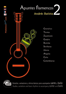 楽譜教材　『 Apuntes Flamencos 2 』　Andres Batista