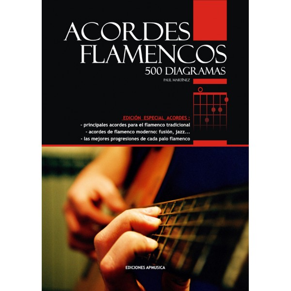 500 accords de flamenco. Diagrammes et progressions. Paul Martinez.