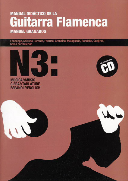 Manuel didactique pour Guitare Flamenca Nº3. Manuel Granados