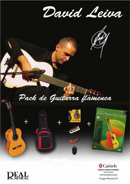 Pack Guitarra Flamenca Basica. David Leiva