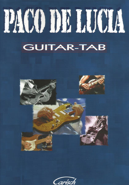 Paco de Lucía guitarra cifrada - M-819 - Partitura