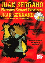 Juan Serrano - Ouvrages Flamencos en concert - Livre de partition + CD