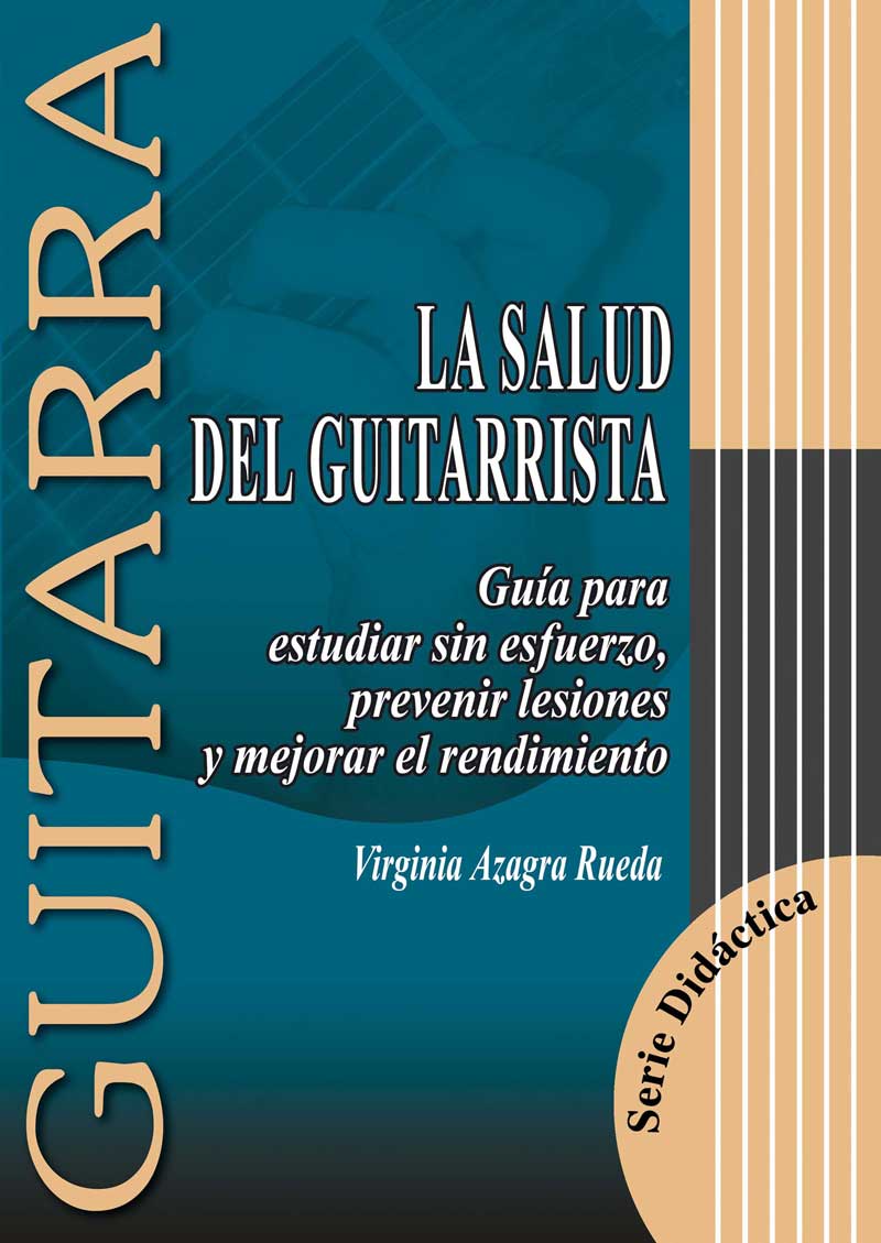 書籍教材　La salud del Guitarrista. Virginia Azagra. Version en Español　スペイン語版