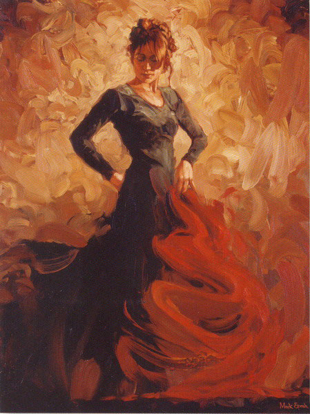 Poster Flamenca. Flamenco II