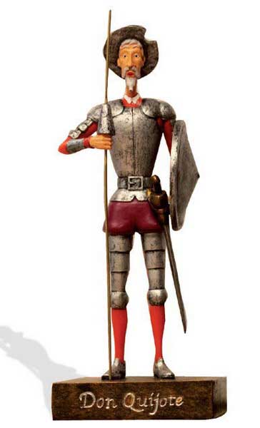 Don Quijote. Decorative figurine. 15cm