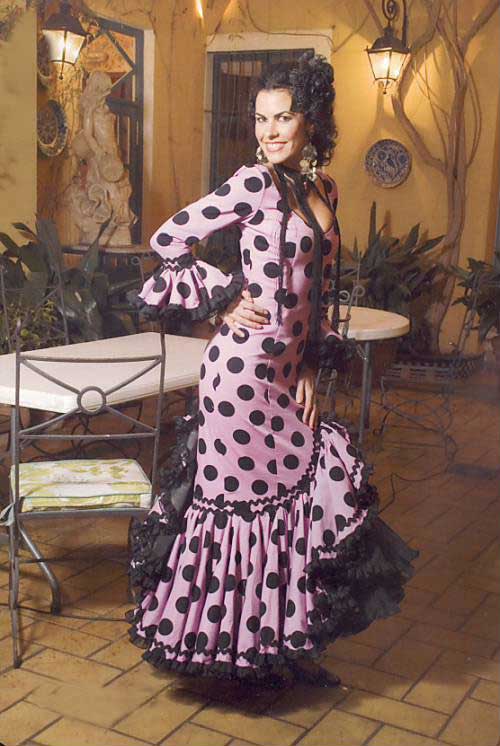 Flamenco dress. Raquel