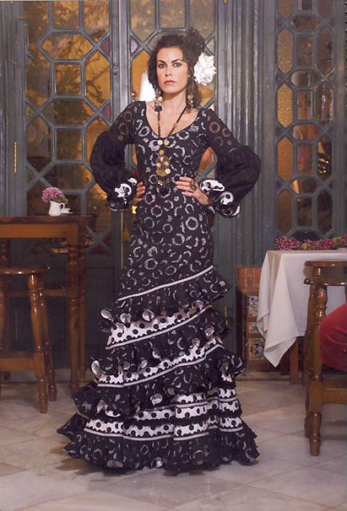 Flamenco dress. Sevilla