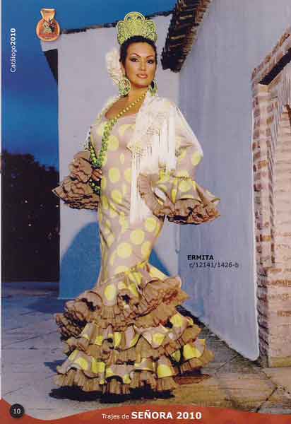Flamenca outfit model Ermita 2010