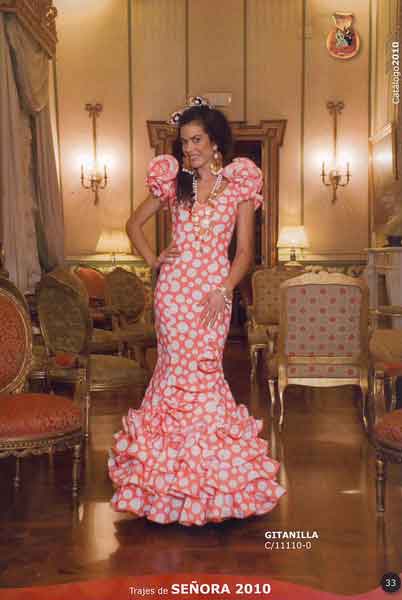 Flamenca outfit model Gitanilla 2010