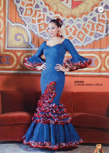 Robes flamenco pour dames. Aroma