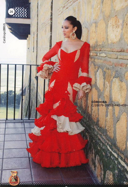 Flamenco dress. Cordoba