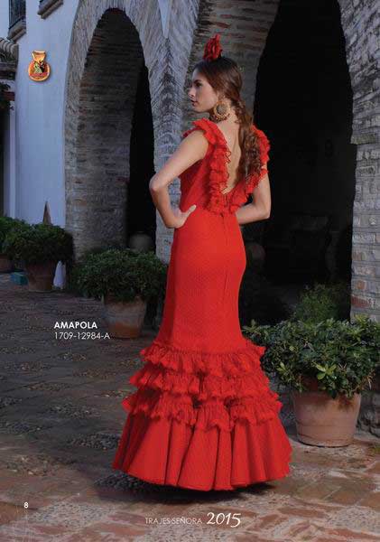 Flamenca Costume. Amapola