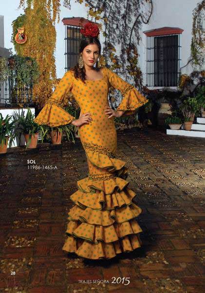 Flamenca costume Sol model