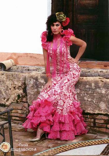 Robes flamenco pour dames: mod. Carola