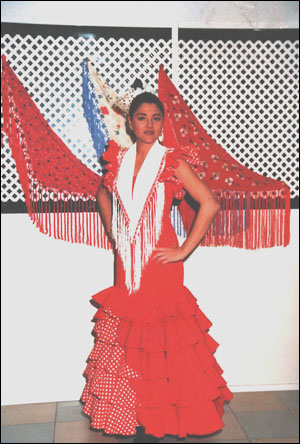 Ladies flamenco outfits: mod. Alonso