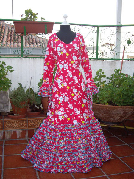 フラメンコドレス　在庫処理　終売品　Flamenca Sauna 44