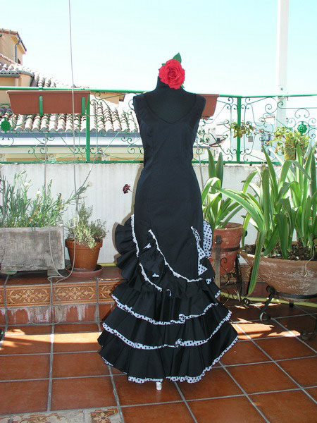Outlet. Flamenca dress Muestra T.40
