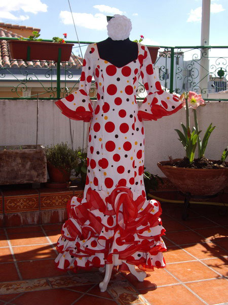 Outlet. Flamenca outfit Romance T.42