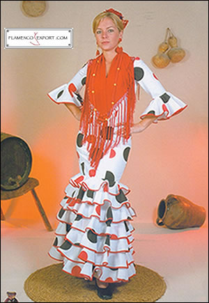 Ladies flamenco outfits: mod. Faraona