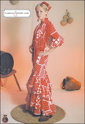 Ladies flamenco outfits: mod. Fuente