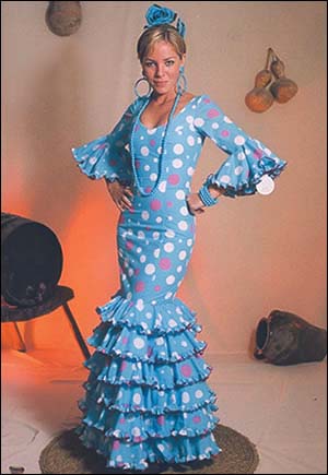 Ladies flamenco outfits: mod. Salomé