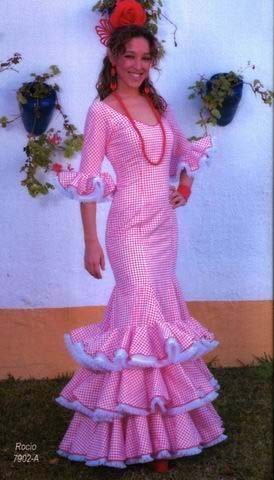 Ladies flamenco outfits: mod. Rocio