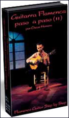 La guitarra flamenca Paso a Paso Tecnica Basica Vol. 2 por Oscar Herrero. VHS - PAL