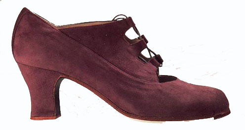 Chaussures de flamenco Begoña Cervera. Antiguo