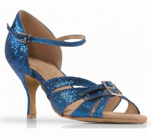 Shoes for Salsa and Latin Dance model Blue Moon