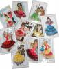 Flamenca Postcards for Children. Dress 3D. Pack 10 Units