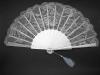 Silver Lace Fan for Ceremony. Ref. 1709