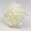 Flamenco Artificial Carnations. Sevilla Model. White